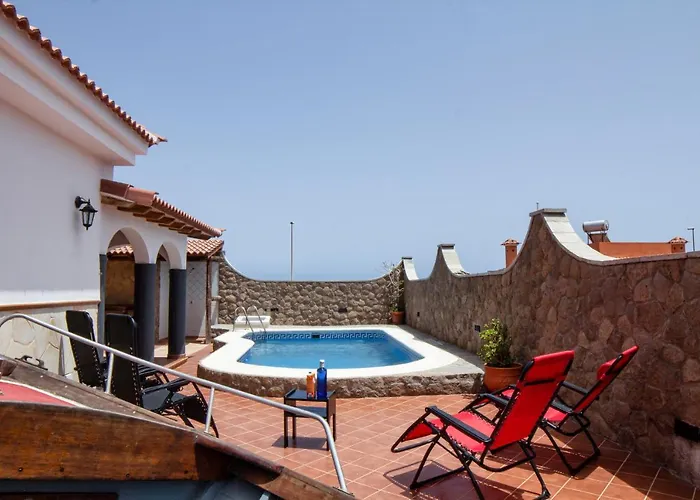 Casa Con Piscina En Tenerife - Vista Mar Y El Teide La Listada